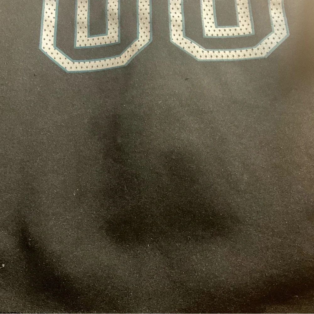 Old Navy Black Kids Graphic Long Sleeve Jersey Shirt with Number 08 Design.